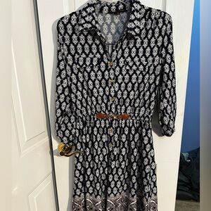 NWT Always Indigo Dress Size PL